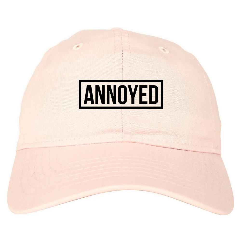 Annoyed Mens Dad Hat Baseball Cap