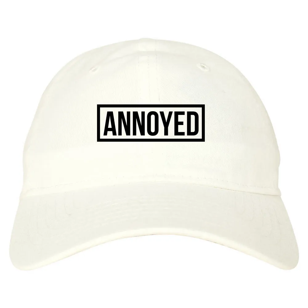 Annoyed Mens Dad Hat Baseball Cap
