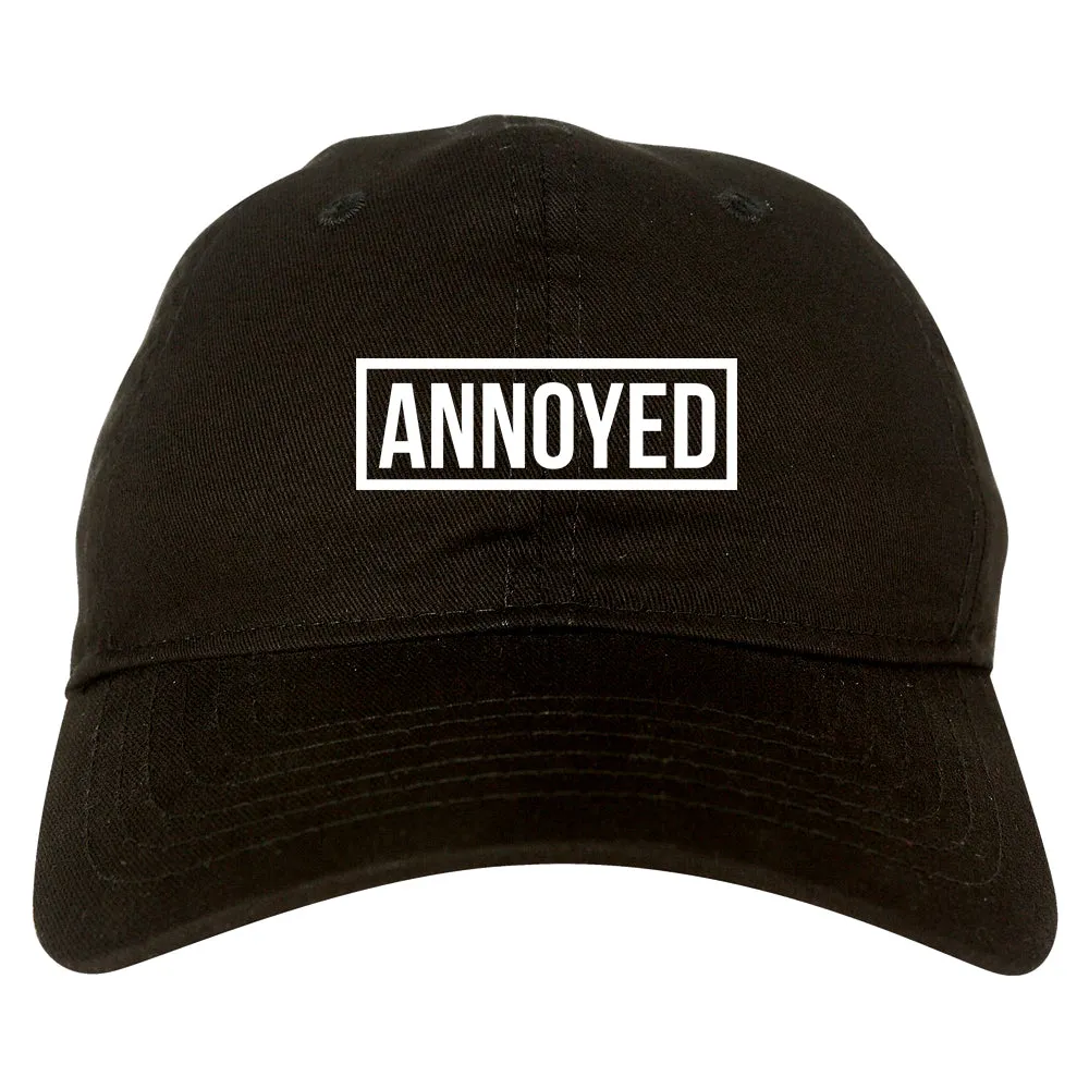 Annoyed Mens Dad Hat Baseball Cap