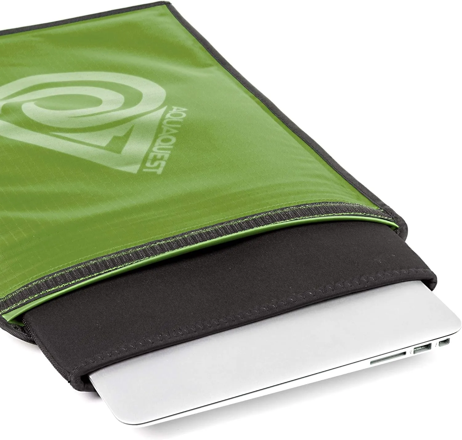 AquaQuest Storm Laptop Sleeve - 100% Waterproof, Lightweight, Durable, Padded Case - Protective Computer Pouch Cover Bag- 11 Inch - Red