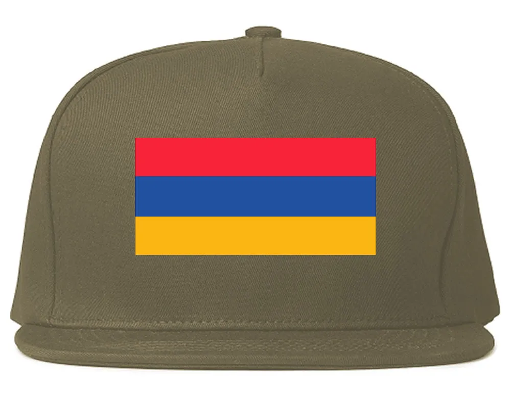Armenia Flag Country Printed Snapback Hat Cap