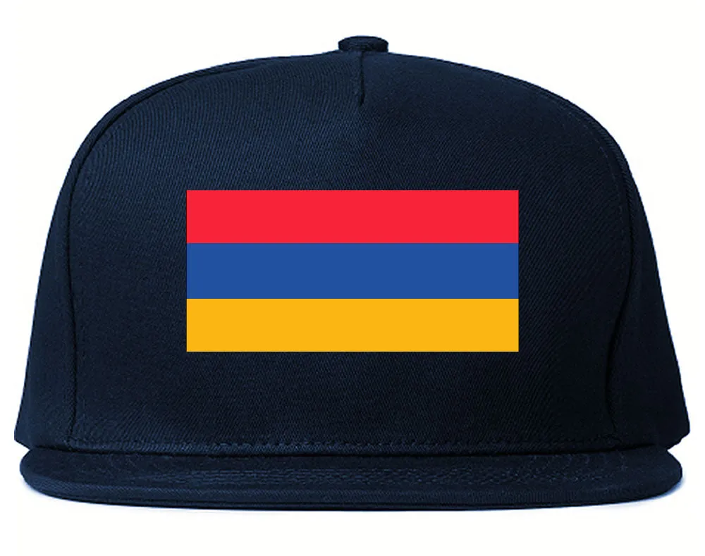 Armenia Flag Country Printed Snapback Hat Cap