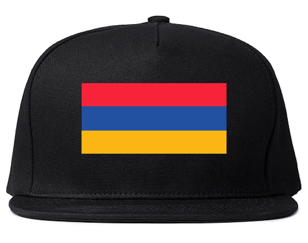 Armenia Flag Country Printed Snapback Hat Cap