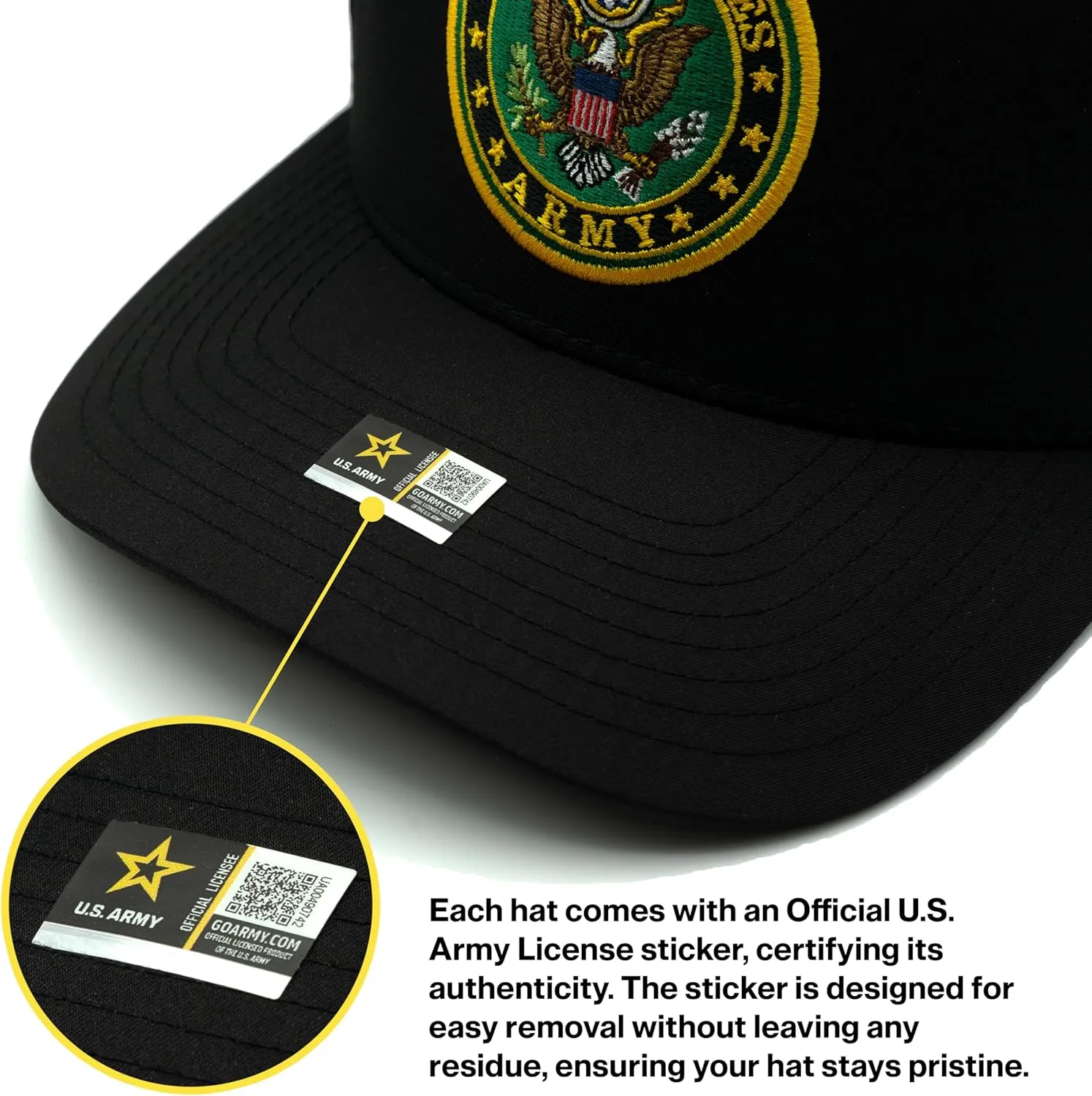 Army Airborne Hats for Men Official Licensed 82nd, 101st, 173rd Airborne Veteran Cap Adjustable Military Hat