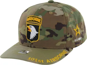 Army Airborne Hats for Men Official Licensed 82nd, 101st, 173rd Airborne Veteran Cap Adjustable Military Hat