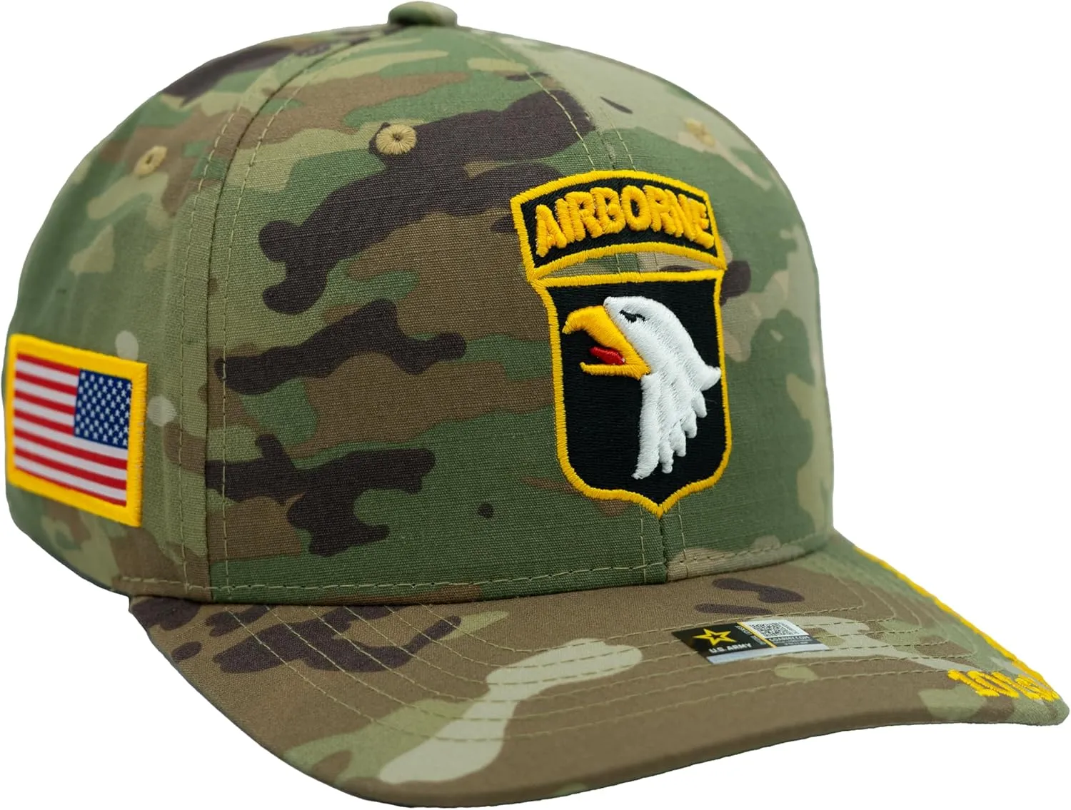 Army Airborne Hats for Men Official Licensed 82nd, 101st, 173rd Airborne Veteran Cap Adjustable Military Hat