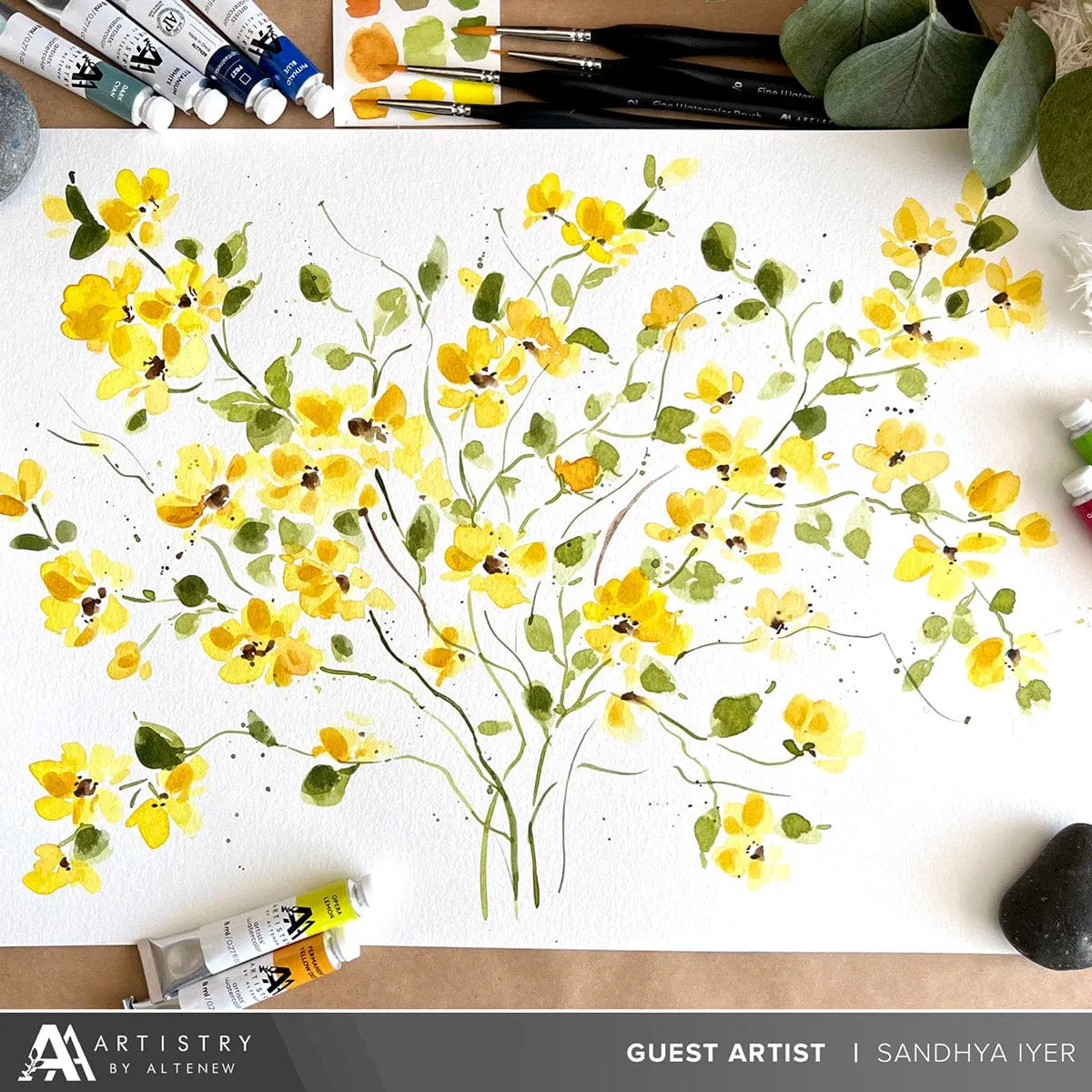 Artists' Primary Watercolor Trio Bundle