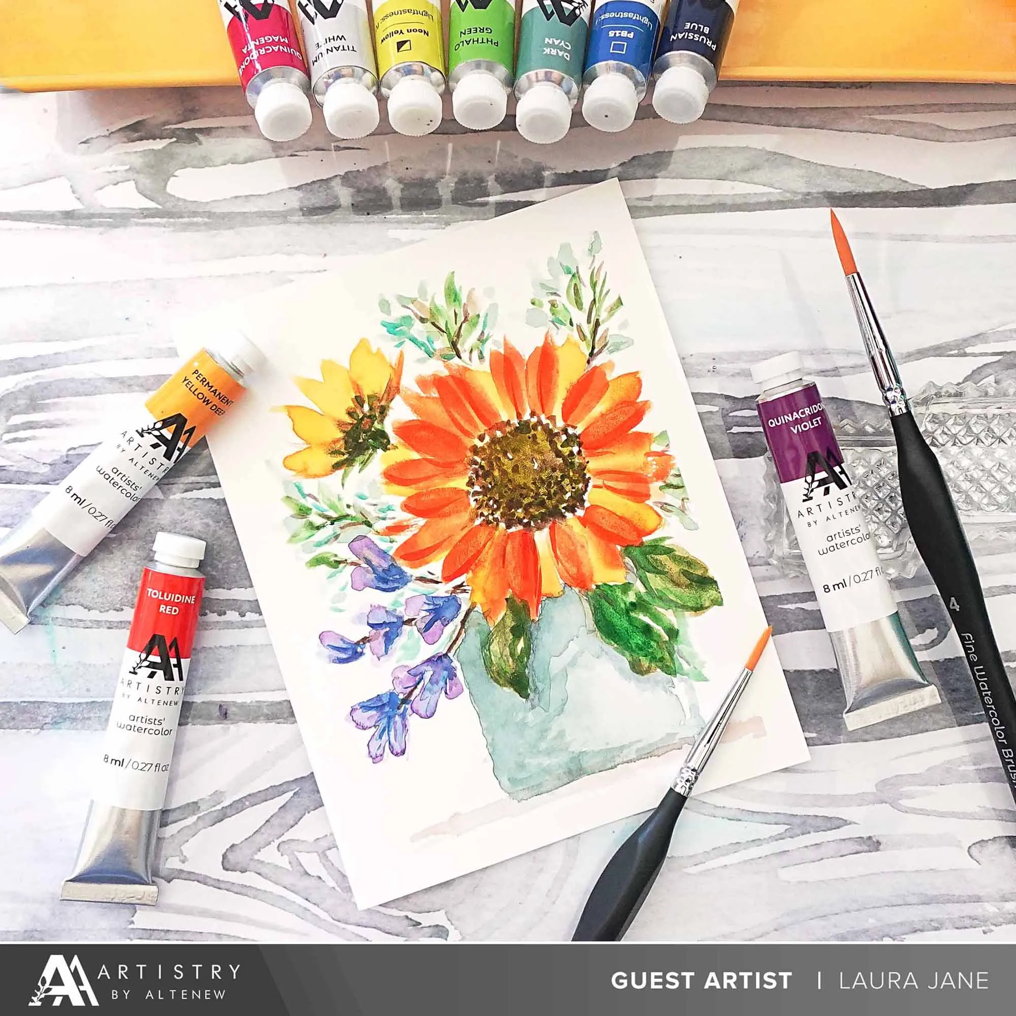 Artists' Primary Watercolor Trio Bundle