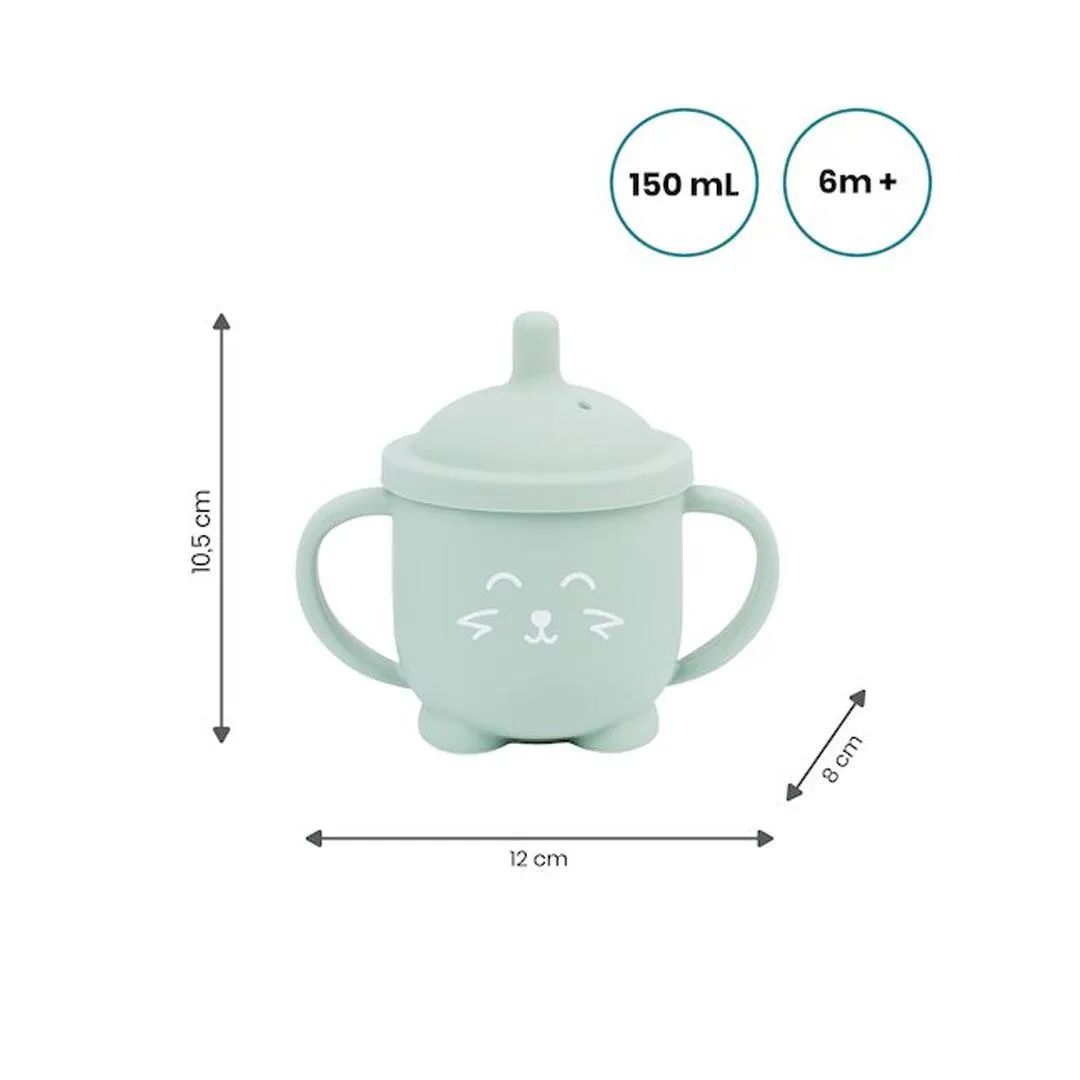 babymoov Silicone Cup   Straw - Fox