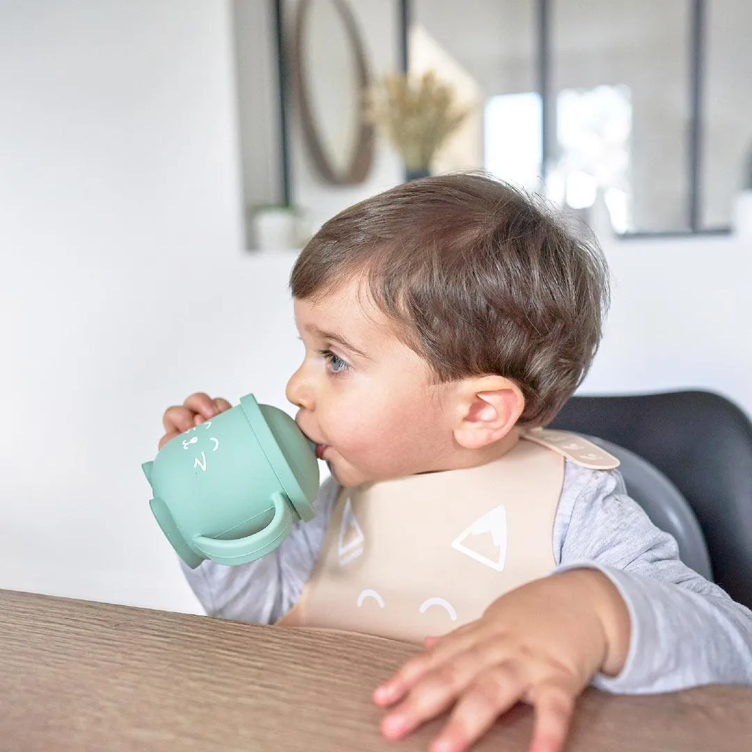 babymoov Silicone Cup   Straw - Fox