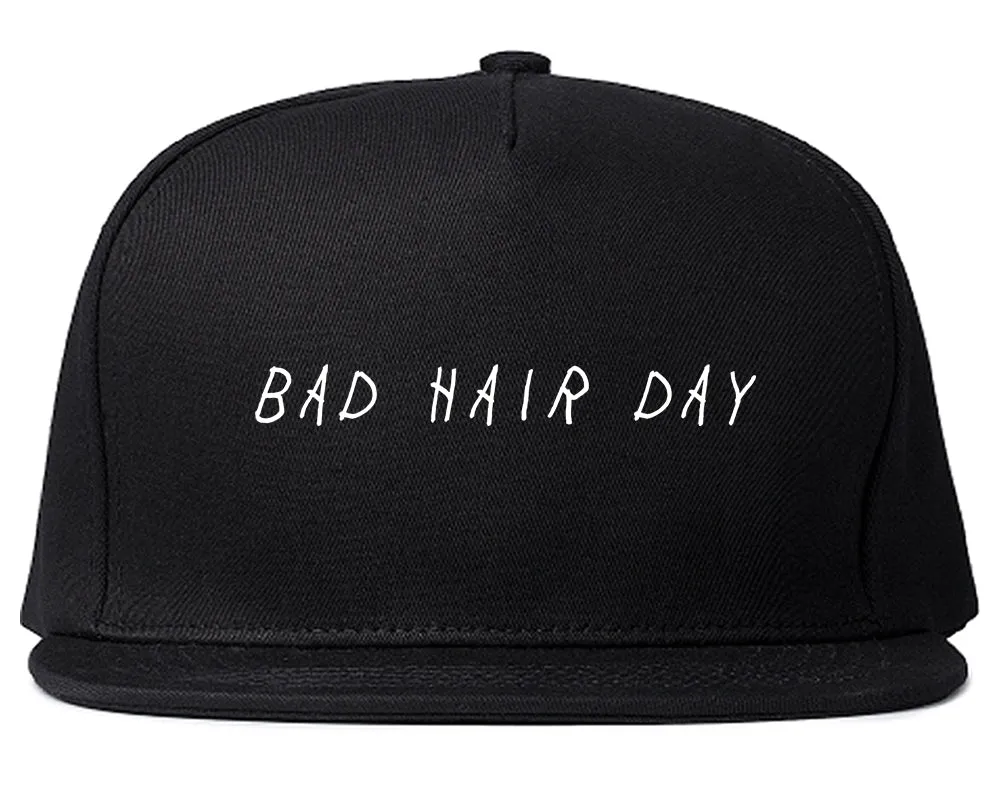 Bad Hair Day Mens Snapback Hat