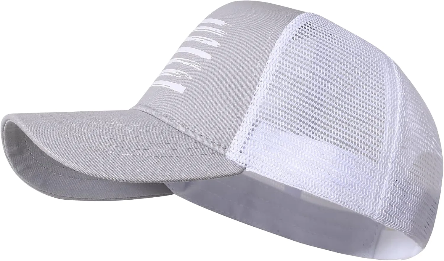 Baseball Cap, American Flag Trucker Hat for Men Women, Breathable Adjustable Fit Outdoor Mesh Snapback Hats