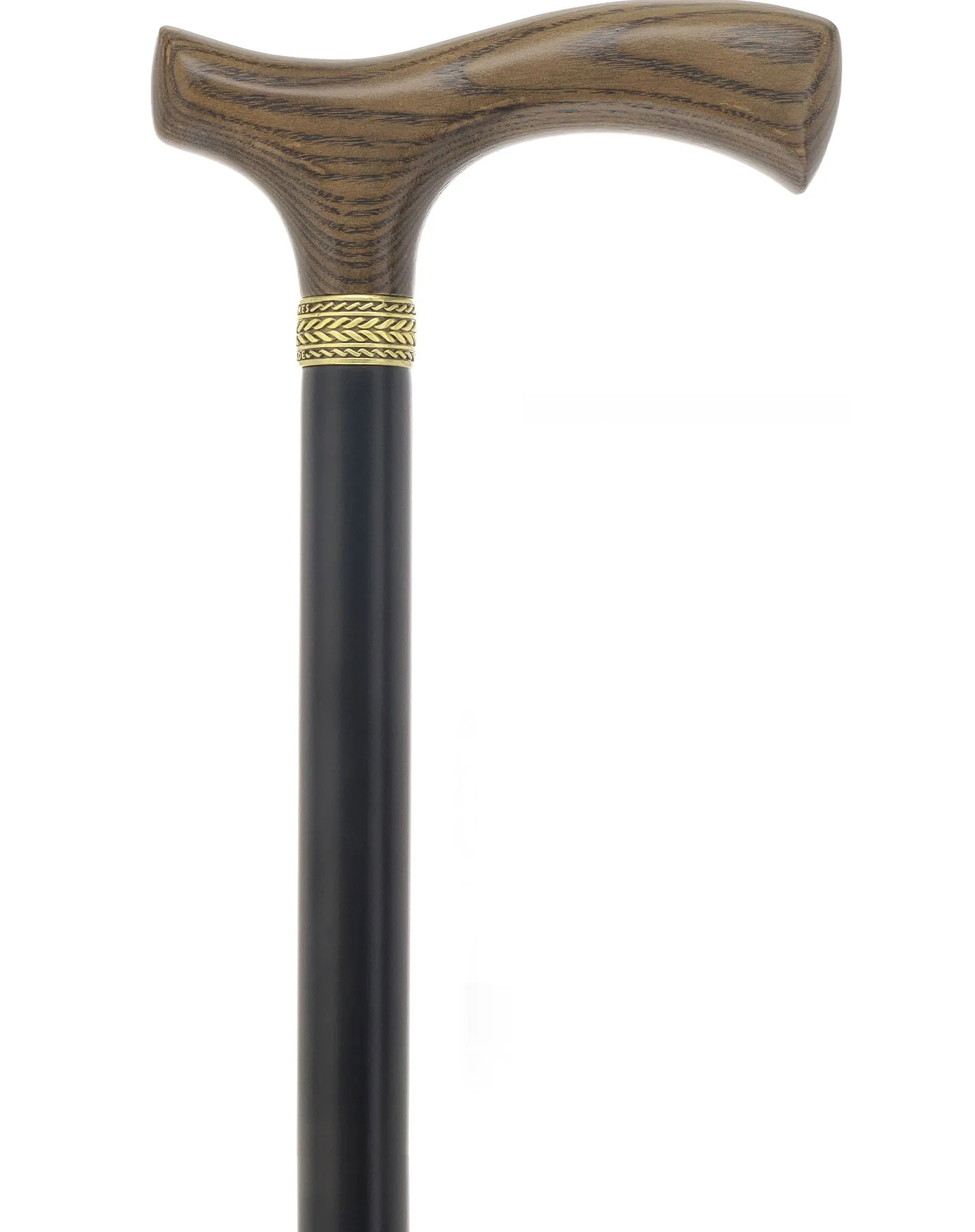 Black Ash Comfort Fritz Cane: Sleek Beechwood Shaft