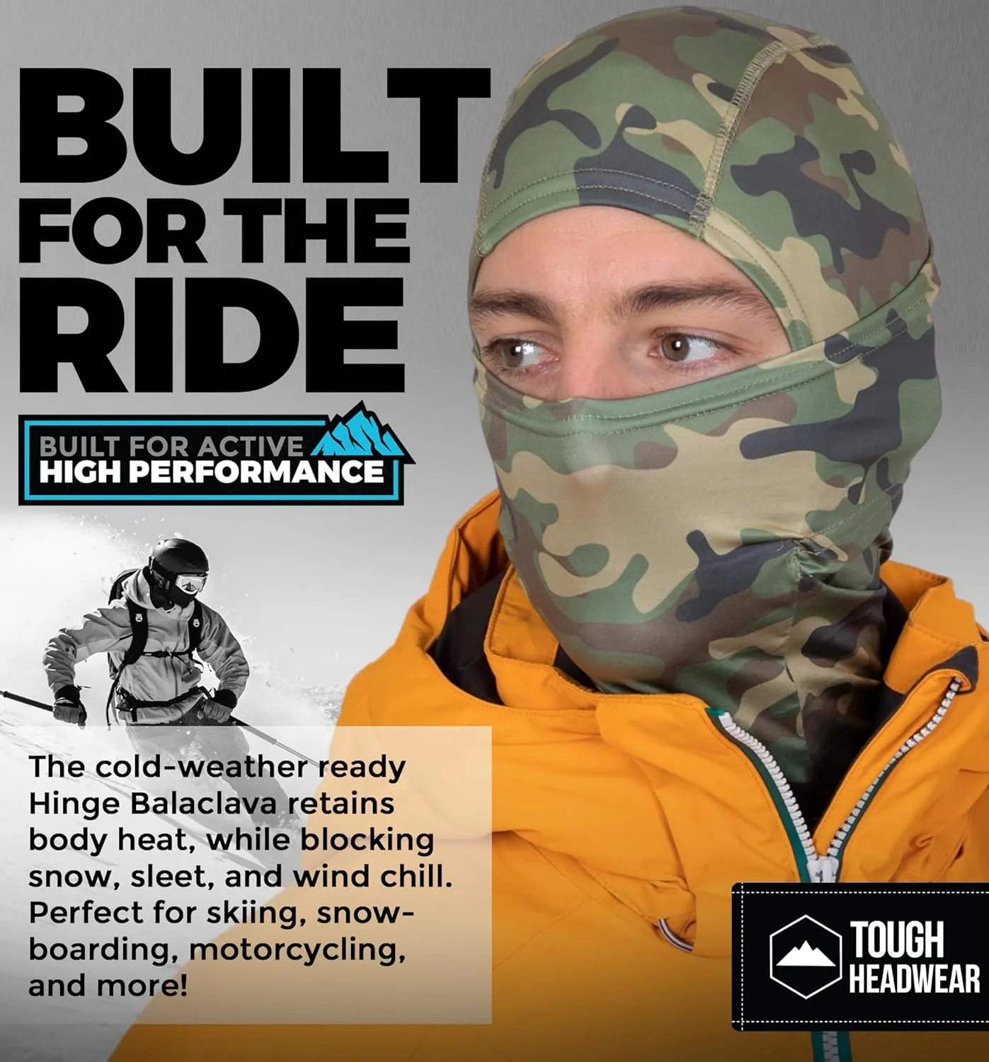 Black Balaclava Ski Mask - Summer Balaclava,Motorcyle Face Mask,Bike Mask & Shiesty Mask- Balaclava Face Mask for Men & Women