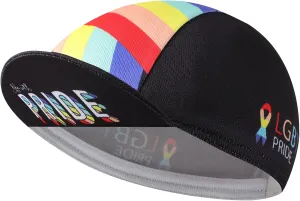 Black Cycling Cap - Polyester Funny Cycling Hat-Under Helmet - Cycling Helmet Liner Breathable&Sweat Uptake