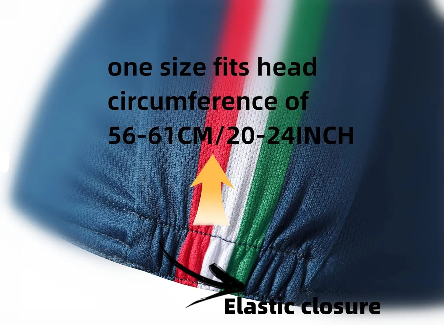 Black Cycling Cap - Polyester Funny Cycling Hat-Under Helmet - Cycling Helmet Liner Breathable&Sweat Uptake
