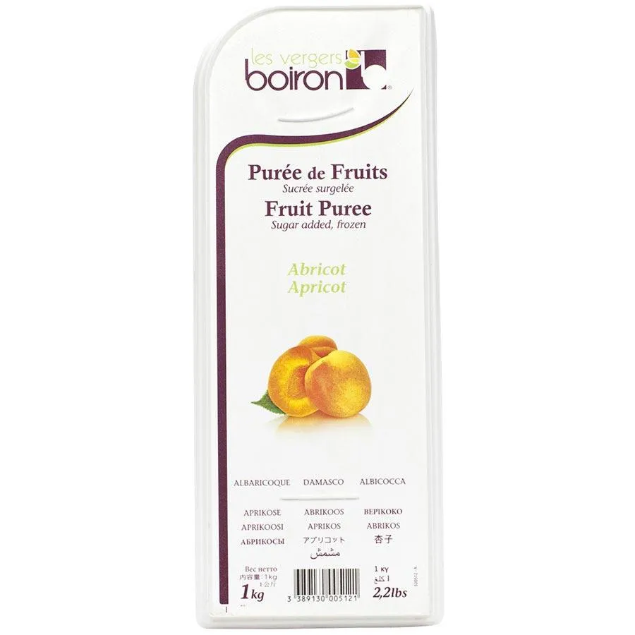 Boiron Apricot Frozen Puree 1kg