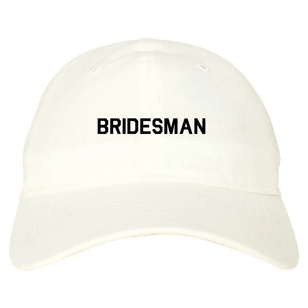 Bridesman Bachlorette Bachelor Party Mens Dad Hat Baseball Cap