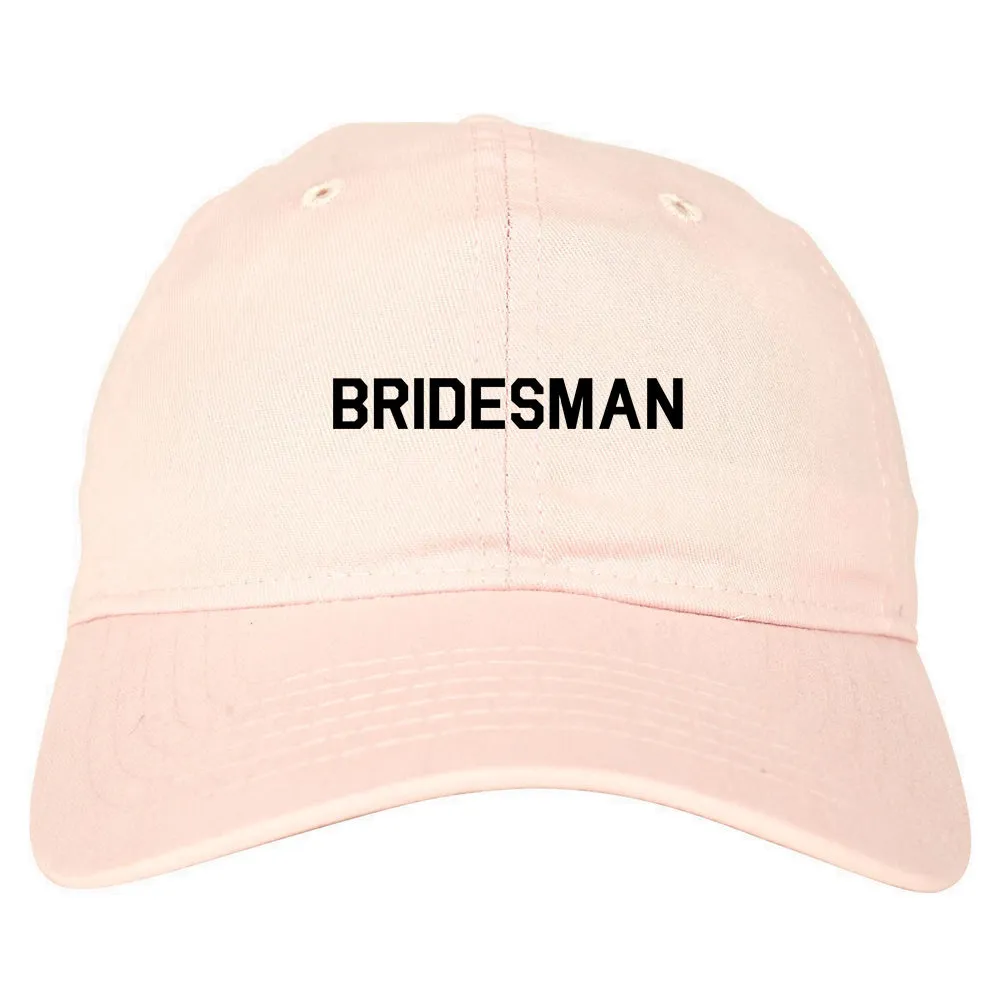 Bridesman Bachlorette Bachelor Party Mens Dad Hat Baseball Cap