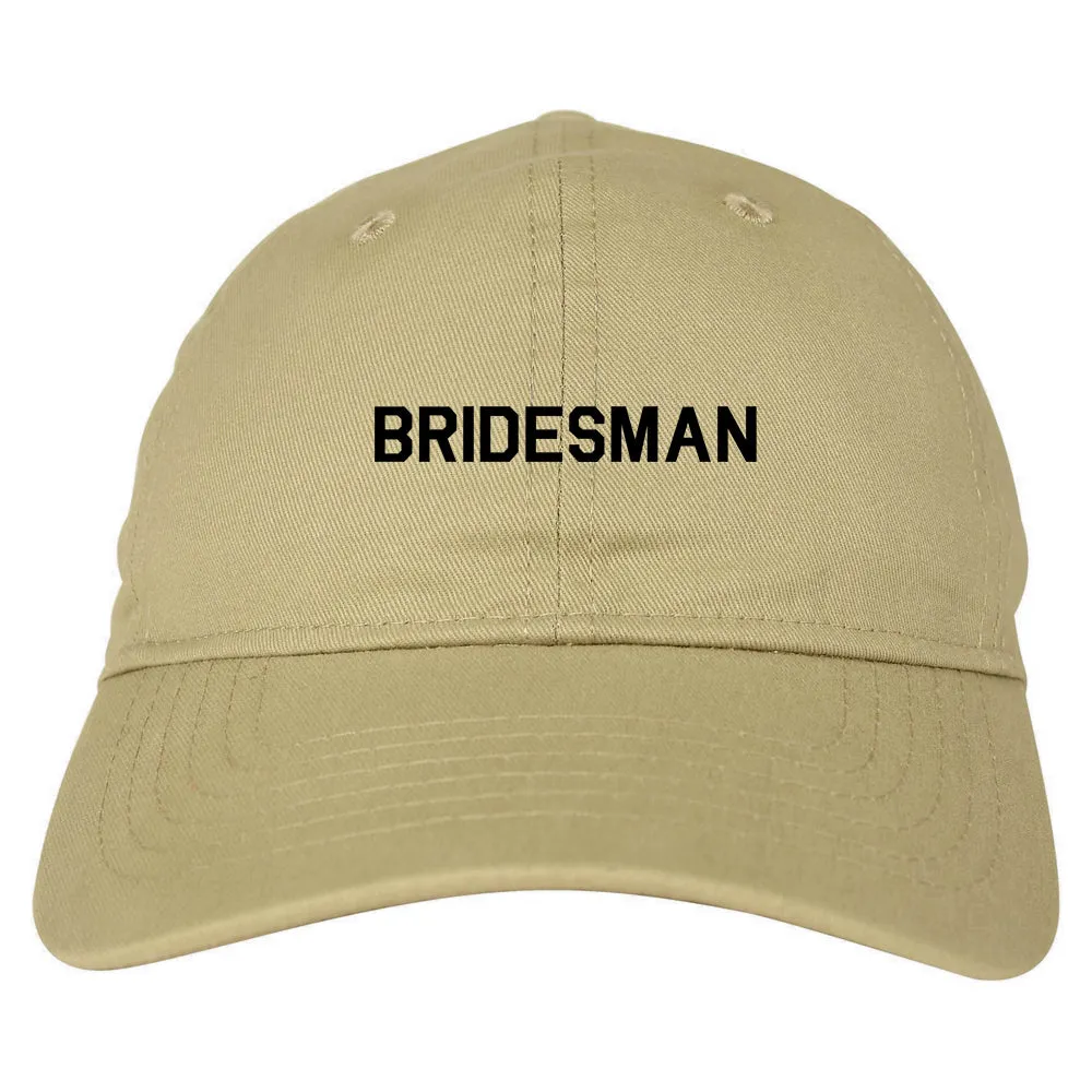Bridesman Bachlorette Bachelor Party Mens Dad Hat Baseball Cap