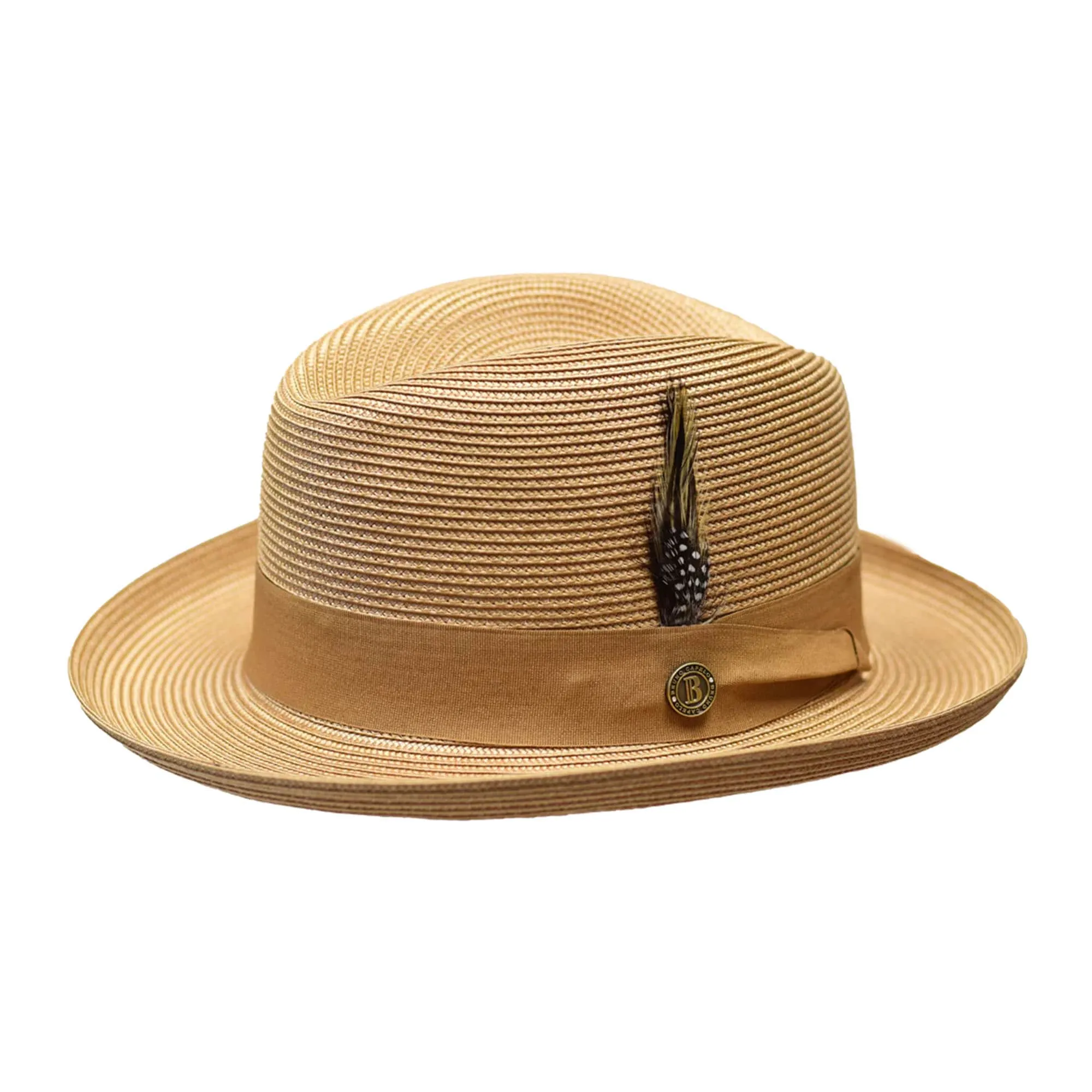 Bruno Capelo Godfather Straw Homburg