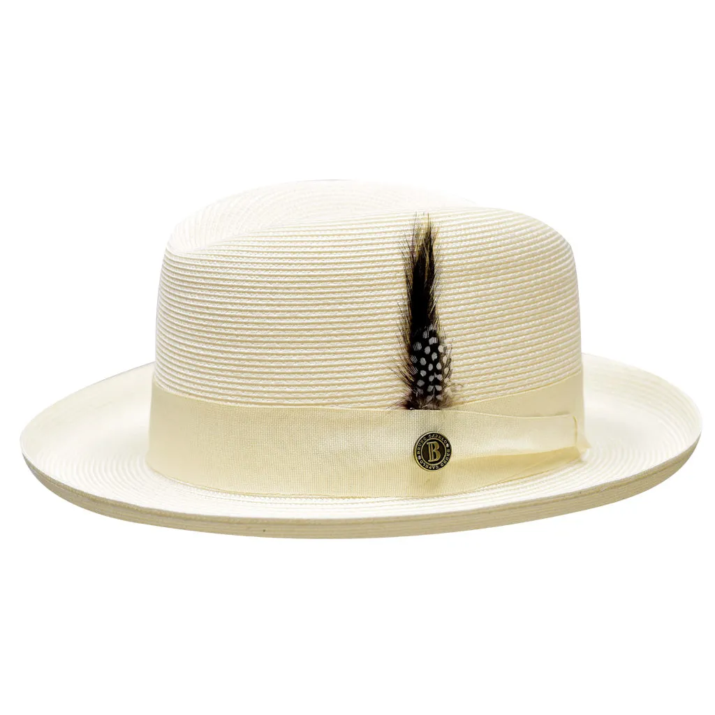 Bruno Capelo Godfather Straw Homburg