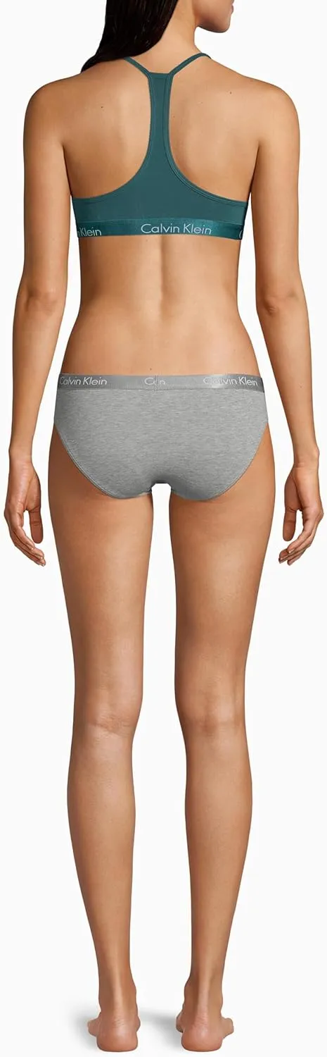 Calvin Klein Women's Motive Cotton Multipack Bikini Panty