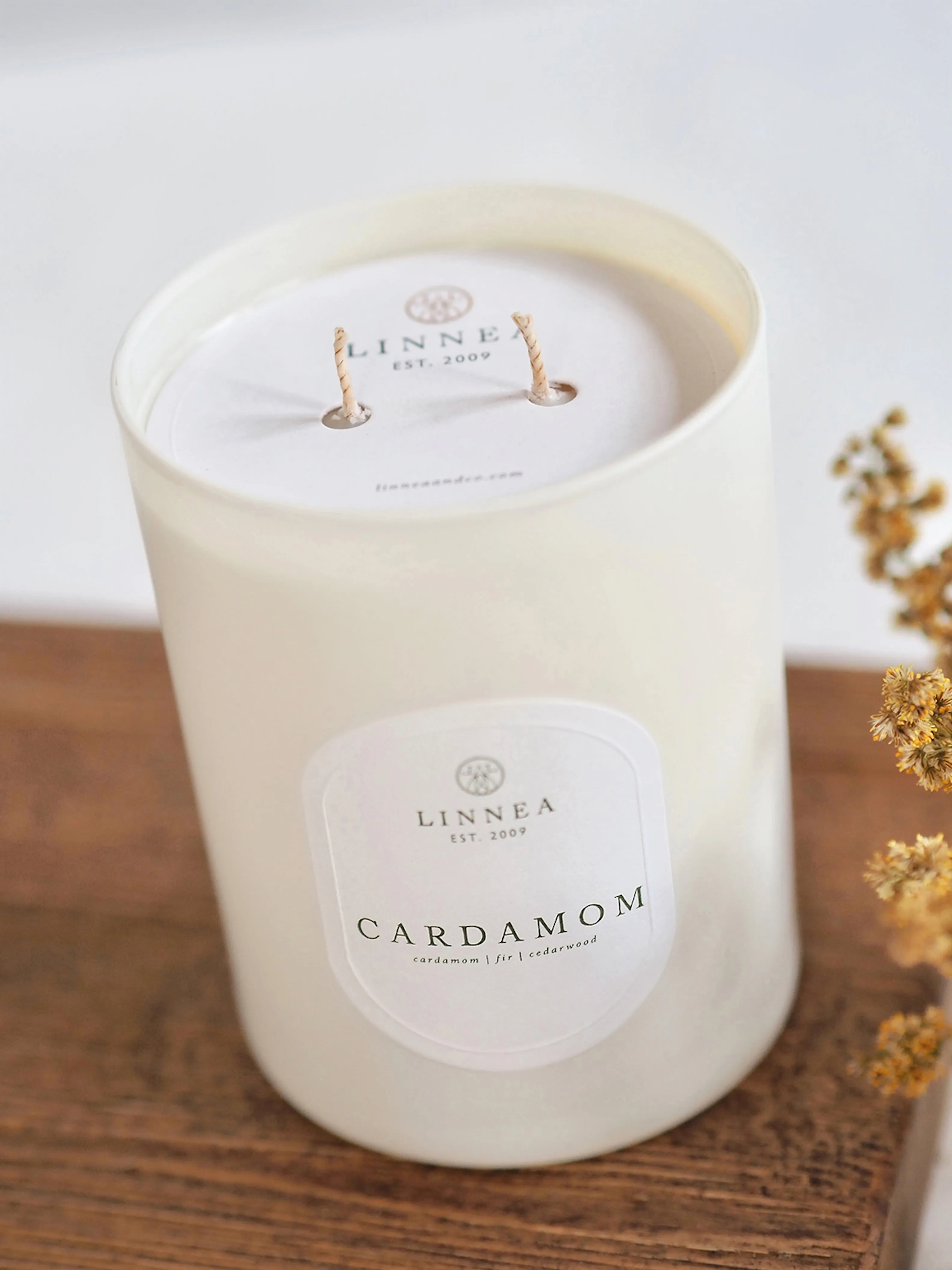 Cardamom 2 Wick Candle