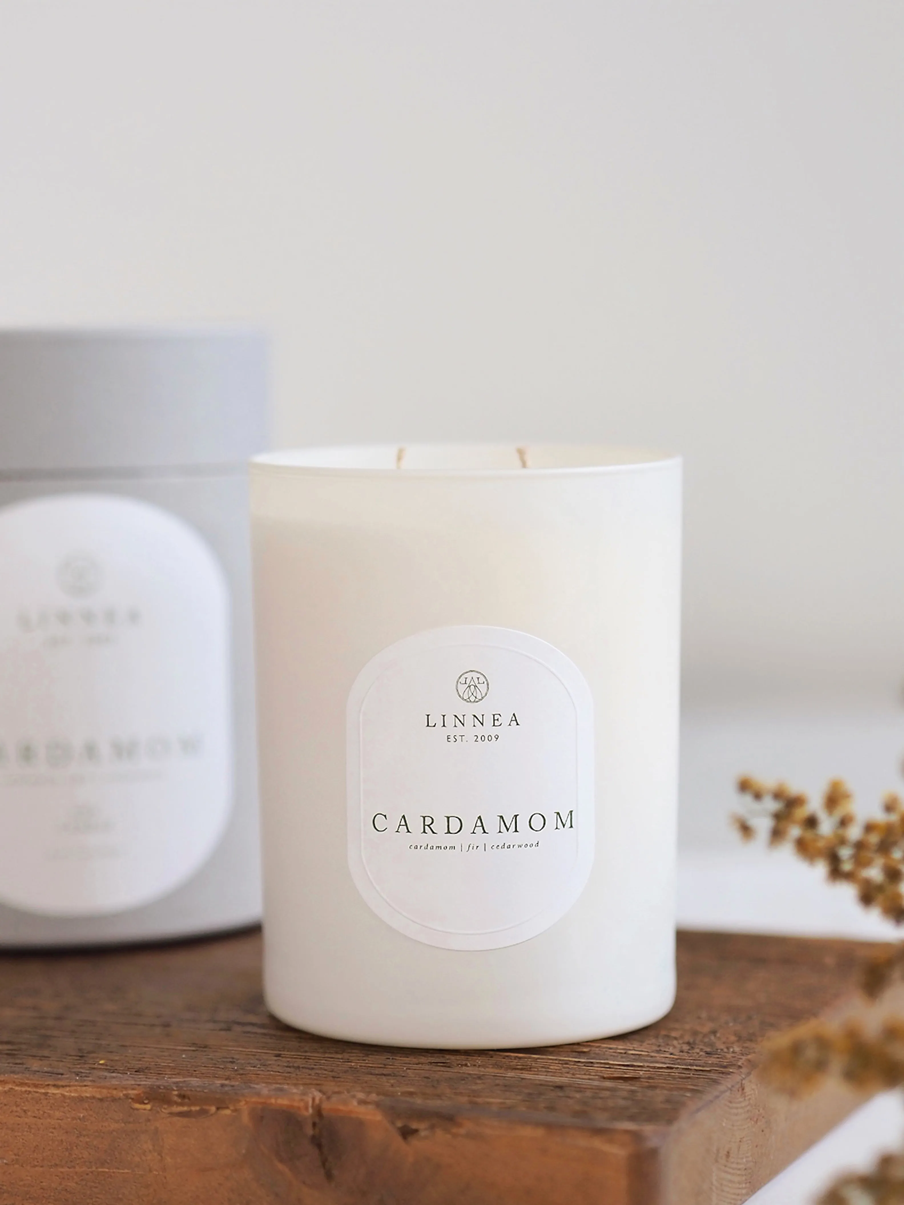 Cardamom 2 Wick Candle