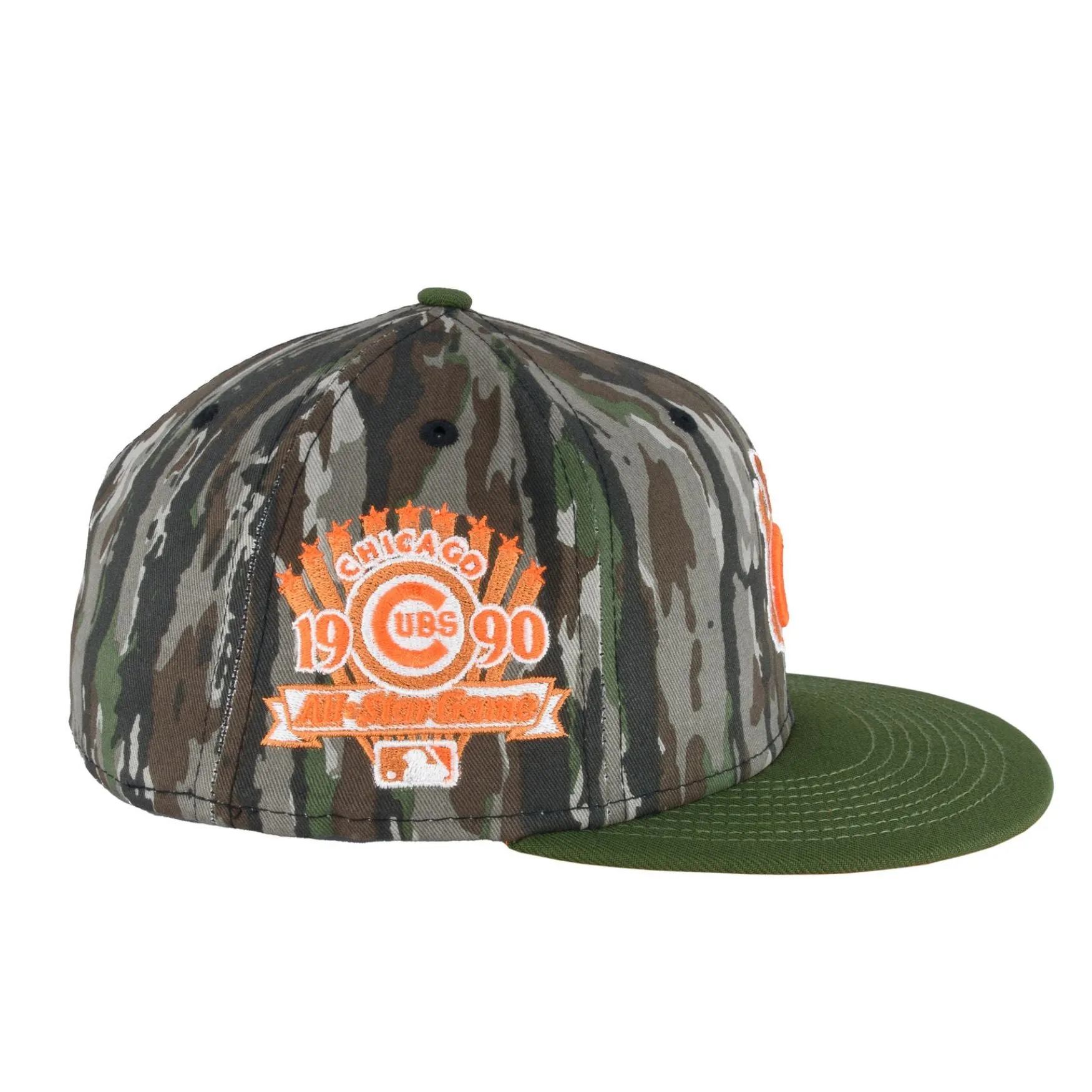 Chicago Cubs Real Tree/Rifle Green 1990ASG New Era 59FIFTY Fitted Hat