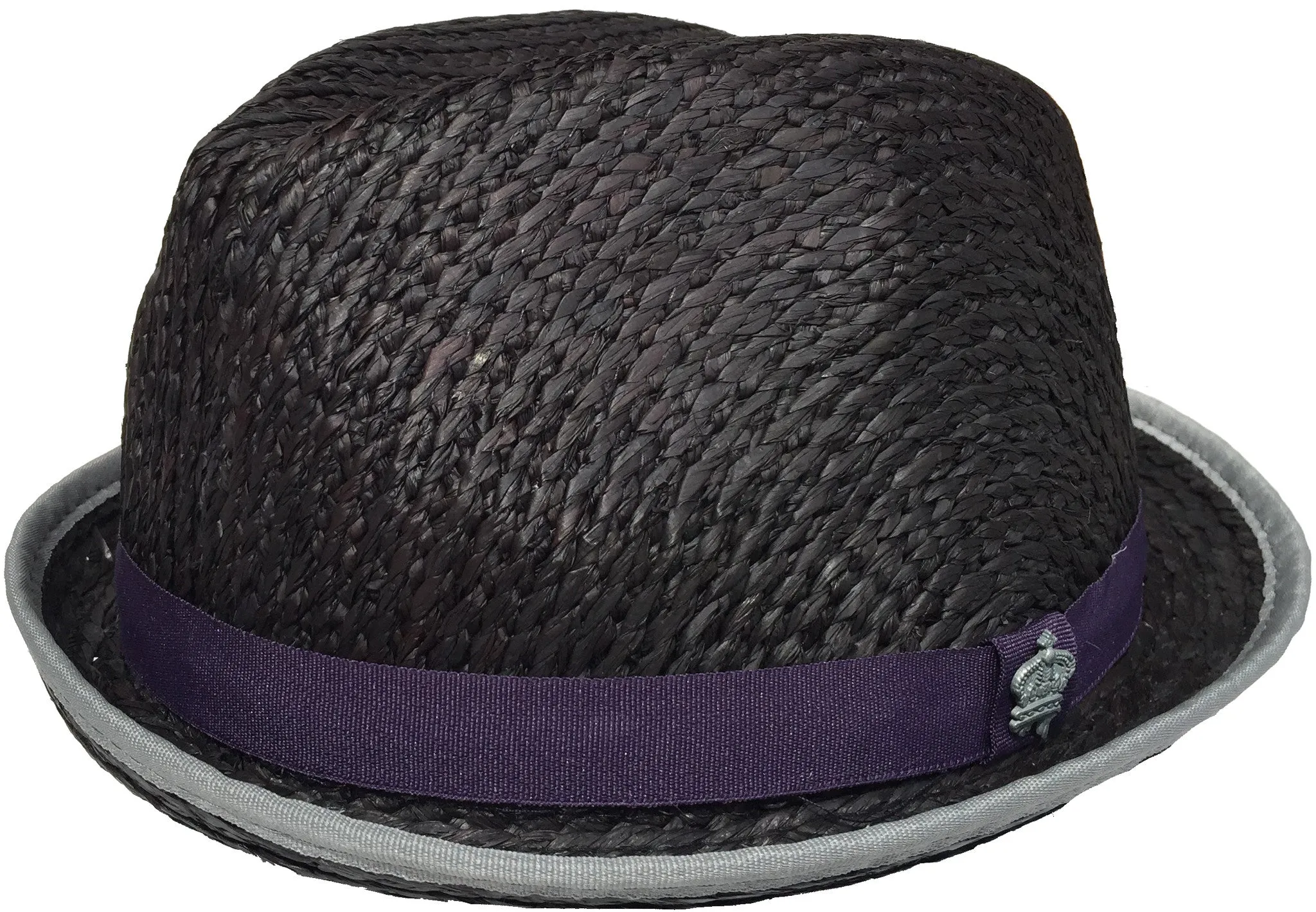 Christys Crown Raffia Snap Brim Fedora