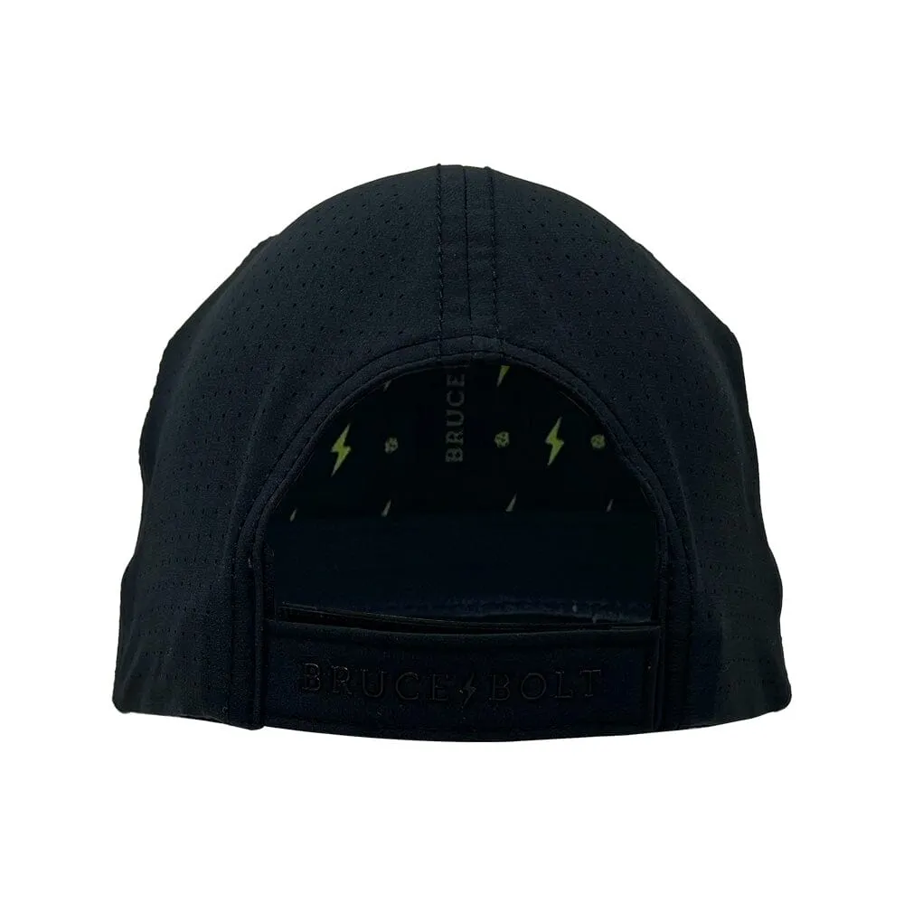 Classic 6-Panel Trainer Cap - Black