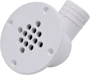 Cockpit Scupper Drain,White