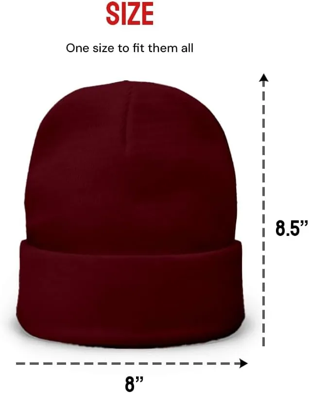 Custom Beanie Hat Personalized Embroidered Beanie Cap for Women and Men Design Logo Text Acrylic Gift Winter Soft Warm Beanie