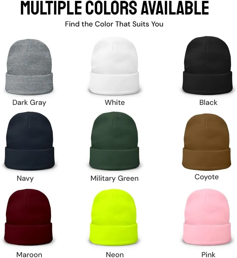 Custom Beanie Hat Personalized Embroidered Beanie Cap for Women and Men Design Logo Text Acrylic Gift Winter Soft Warm Beanie