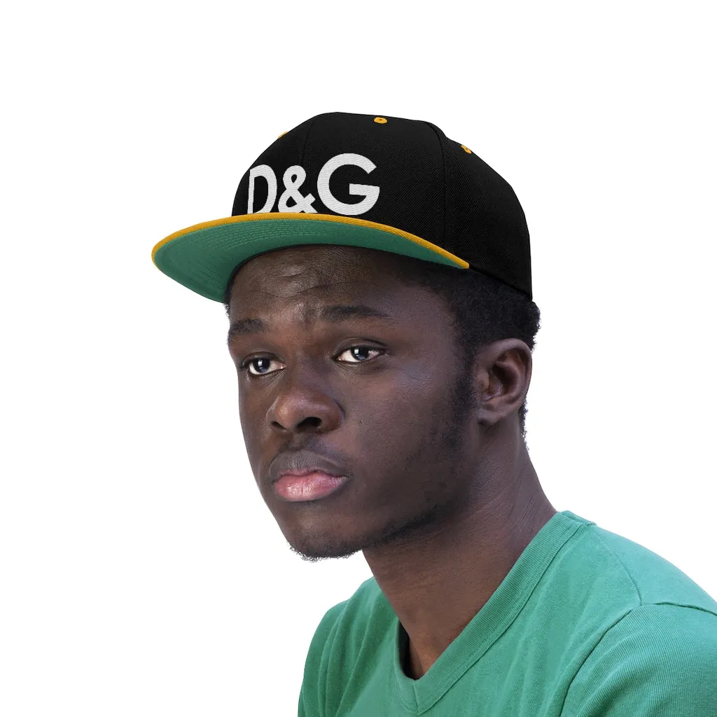 D&G Flat Bill SNAPBACK