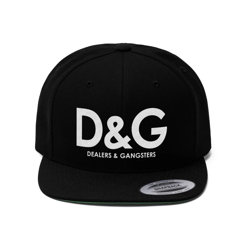 D&G Flat Bill SNAPBACK