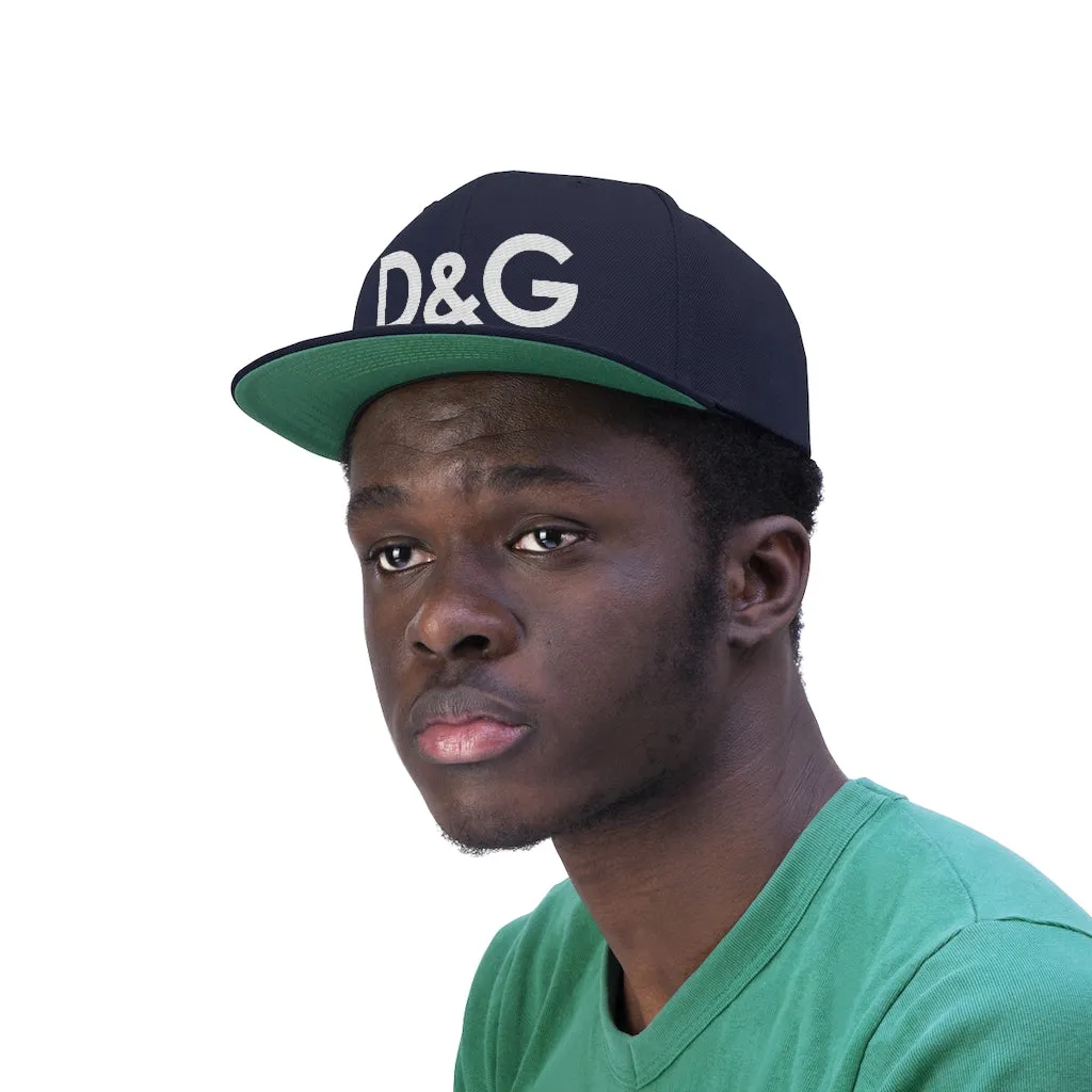 D&G Flat Bill SNAPBACK