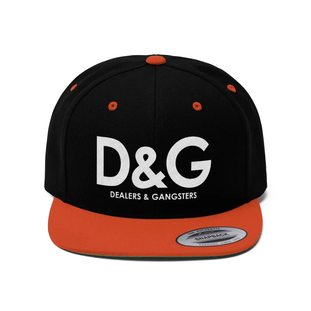 D&G Flat Bill SNAPBACK