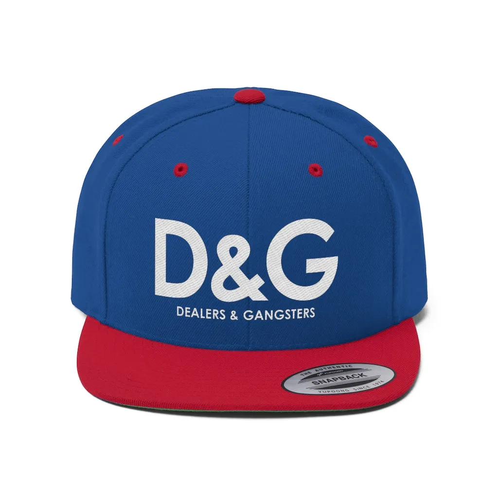 D&G Flat Bill SNAPBACK