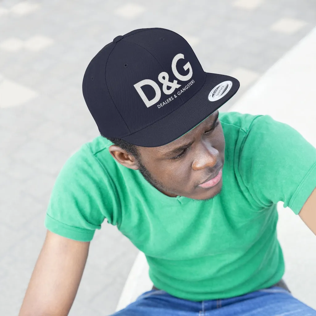 D&G Flat Bill SNAPBACK