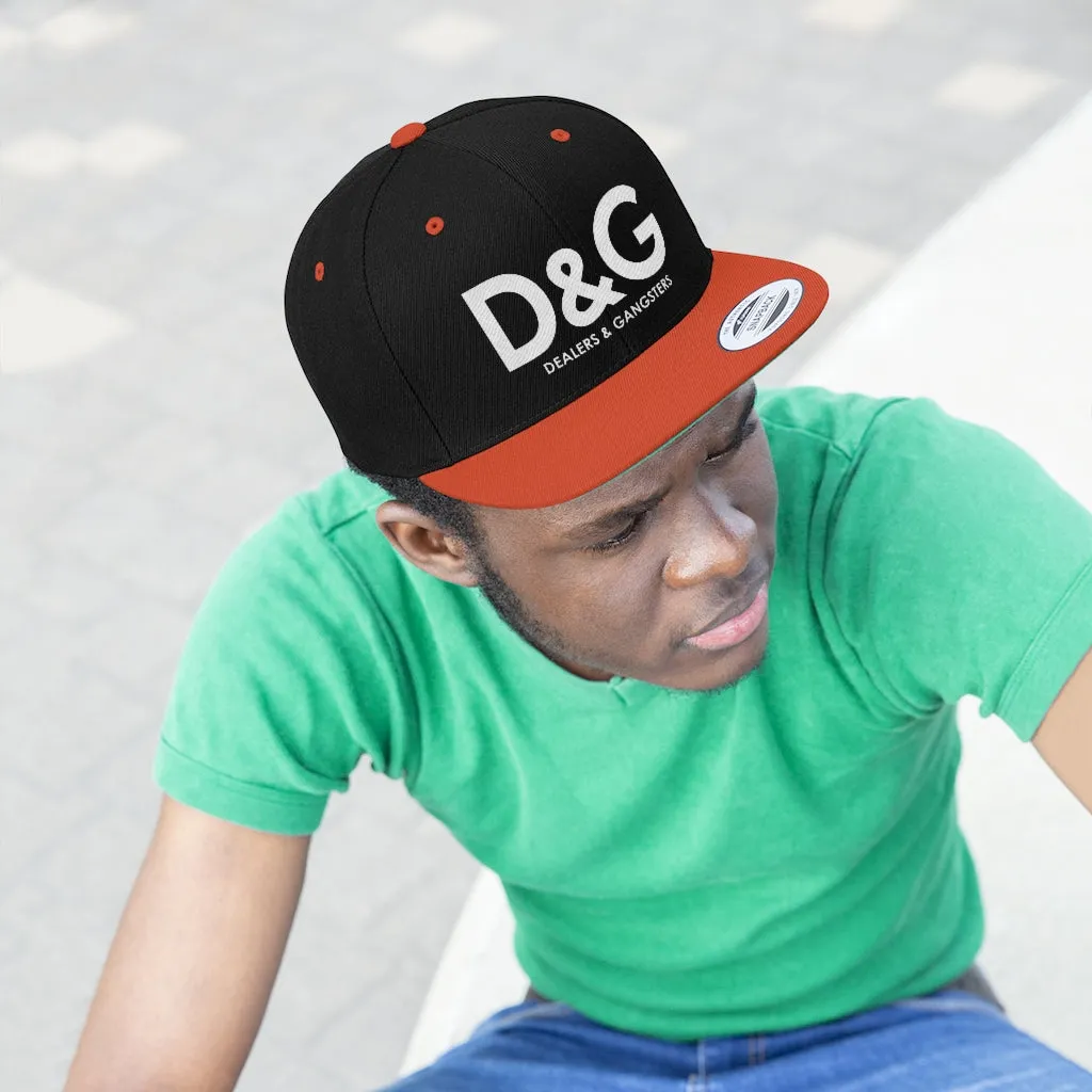 D&G Flat Bill SNAPBACK