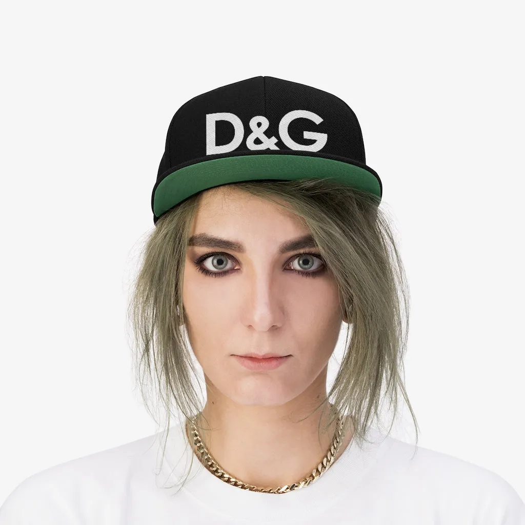 D&G Flat Bill SNAPBACK