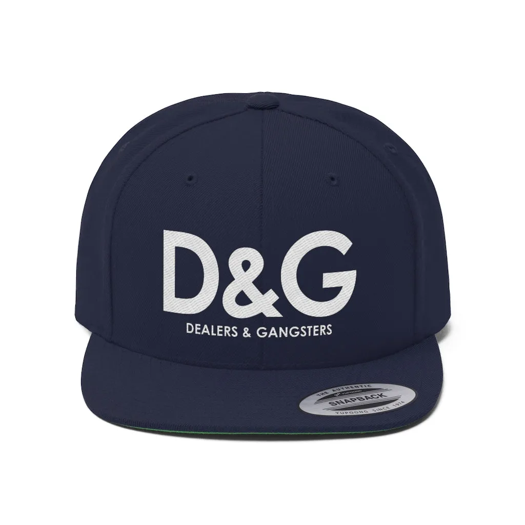 D&G Flat Bill SNAPBACK