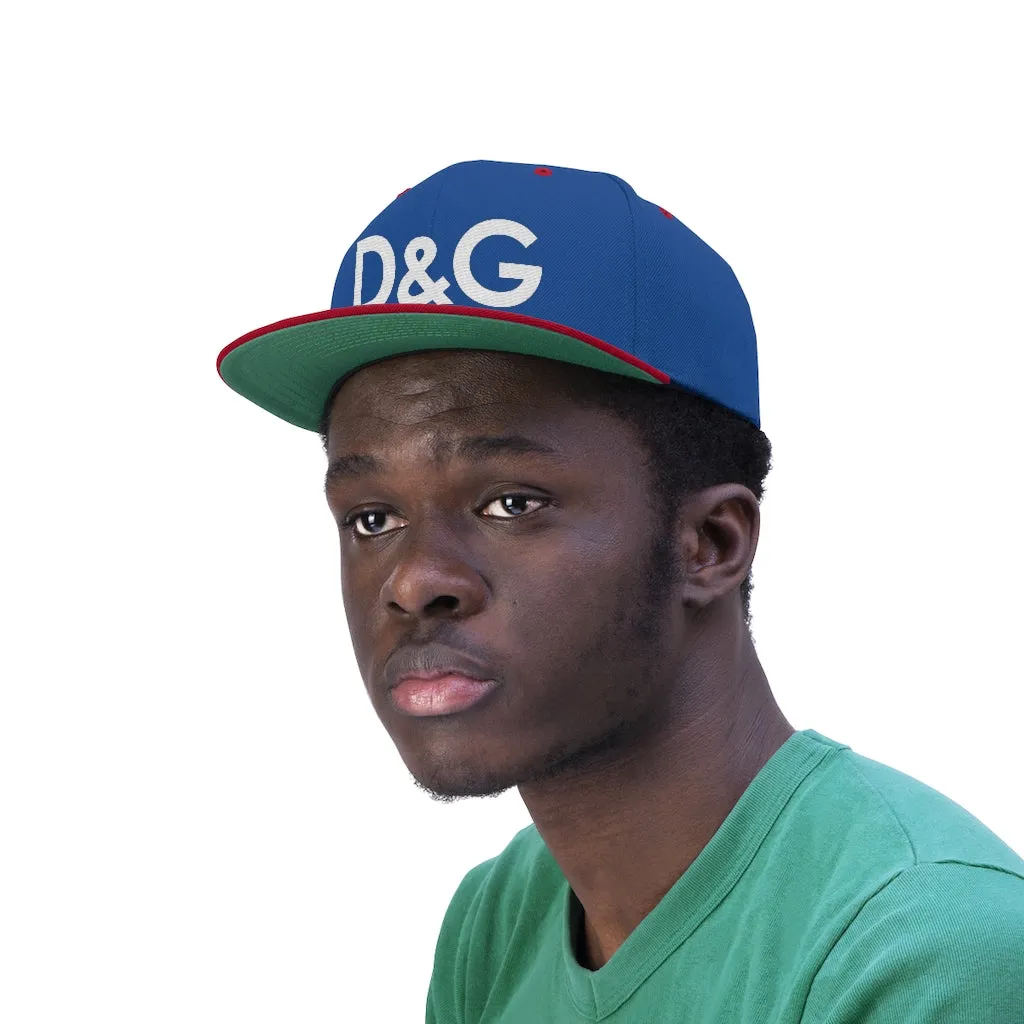 D&G Flat Bill SNAPBACK