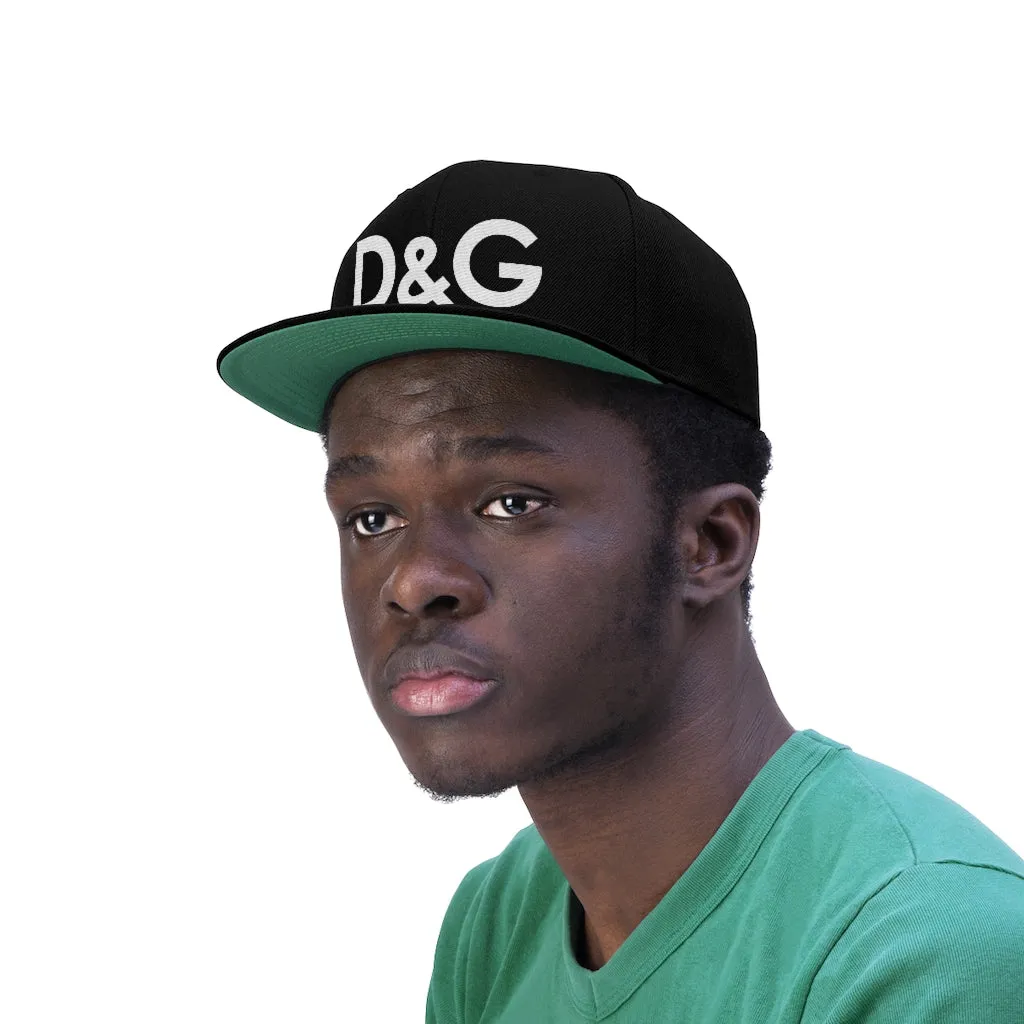D&G Flat Bill SNAPBACK