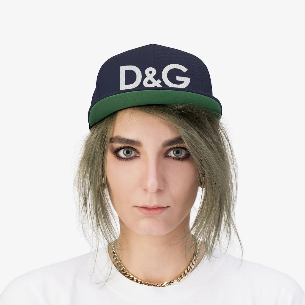 D&G Flat Bill SNAPBACK