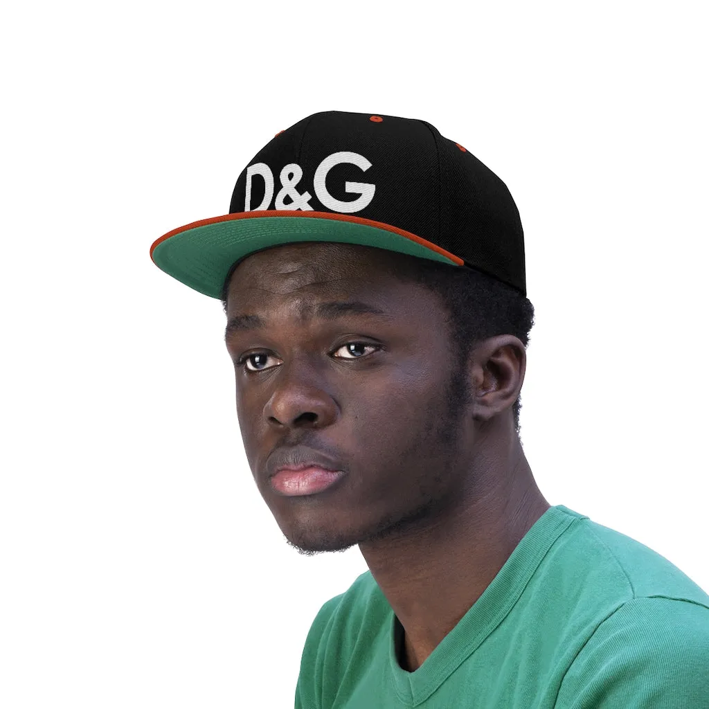 D&G Flat Bill SNAPBACK