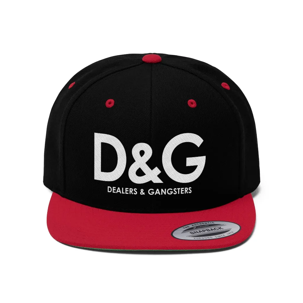 D&G Flat Bill SNAPBACK