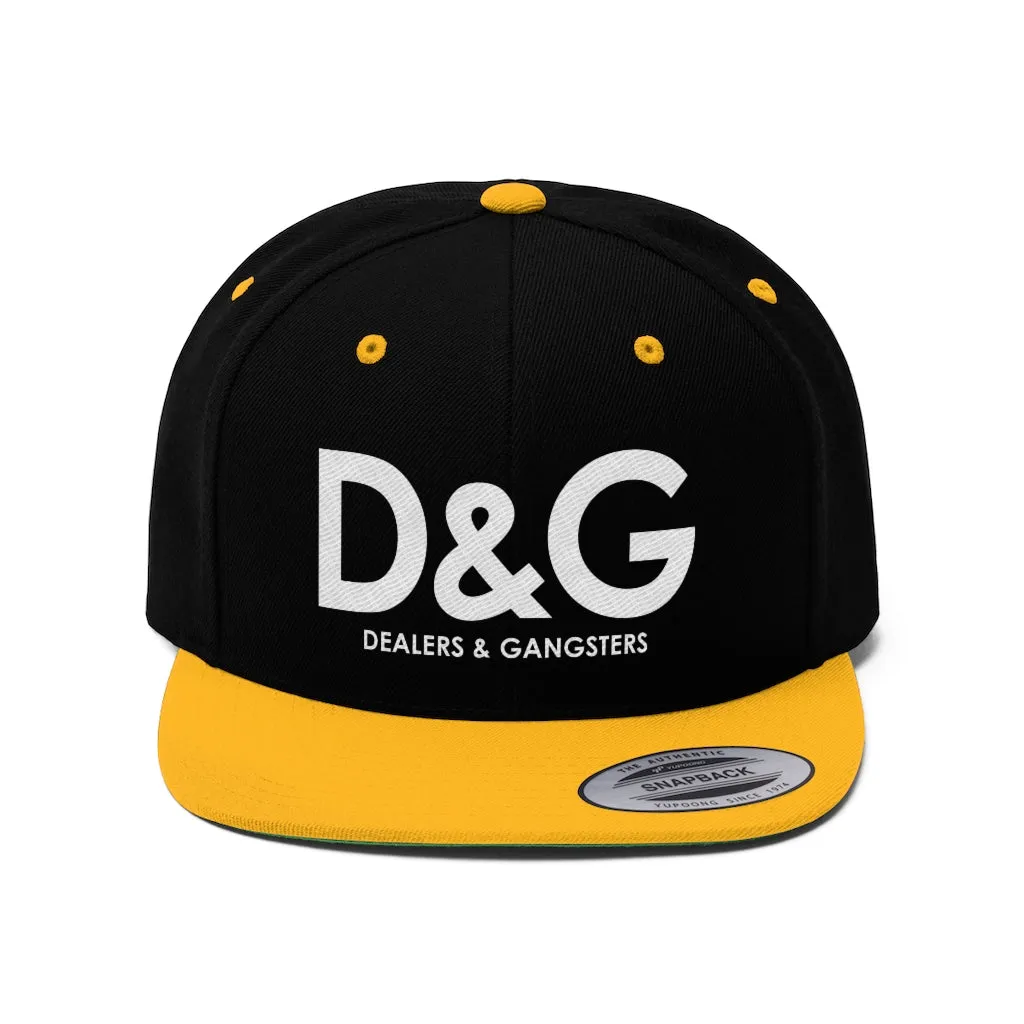 D&G Flat Bill SNAPBACK
